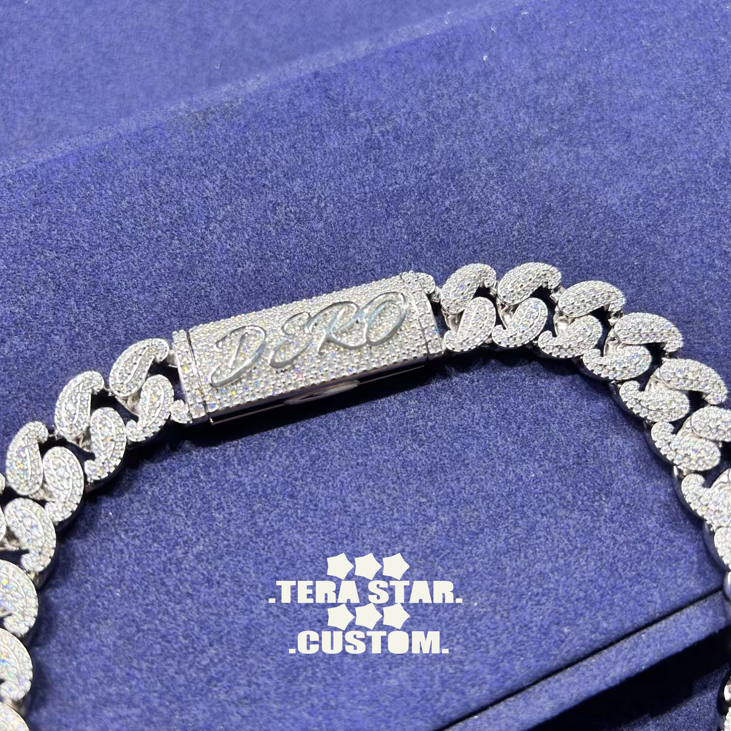 white gold cuban link chain